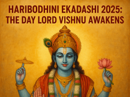 🕉️ Haribodhini Ekadashi 2025: The Day Lord Vishnu Awakens